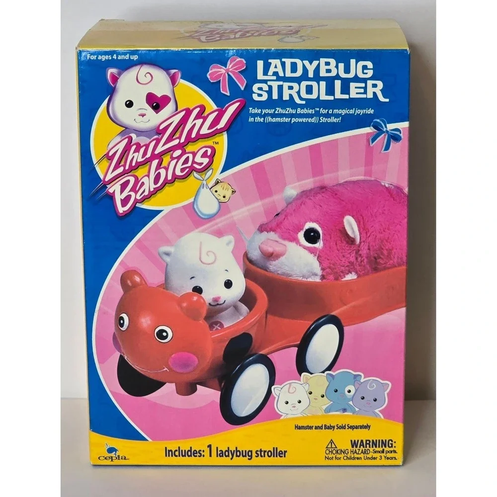 ZHU‎ ZHU BABIES LADY BUG STROLLER